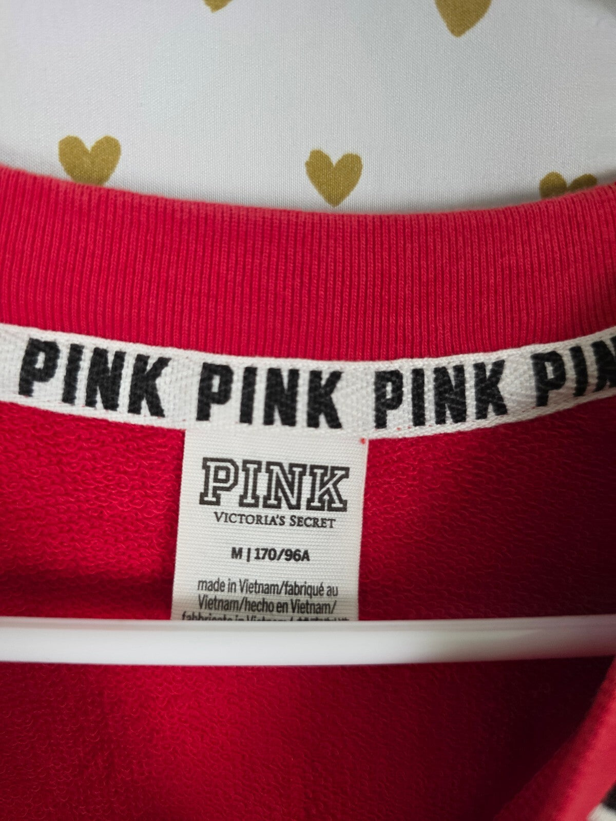 Victorias Secret Pink Sweater Shirt Sweats Ultimate SET 2pc Outfit Medium