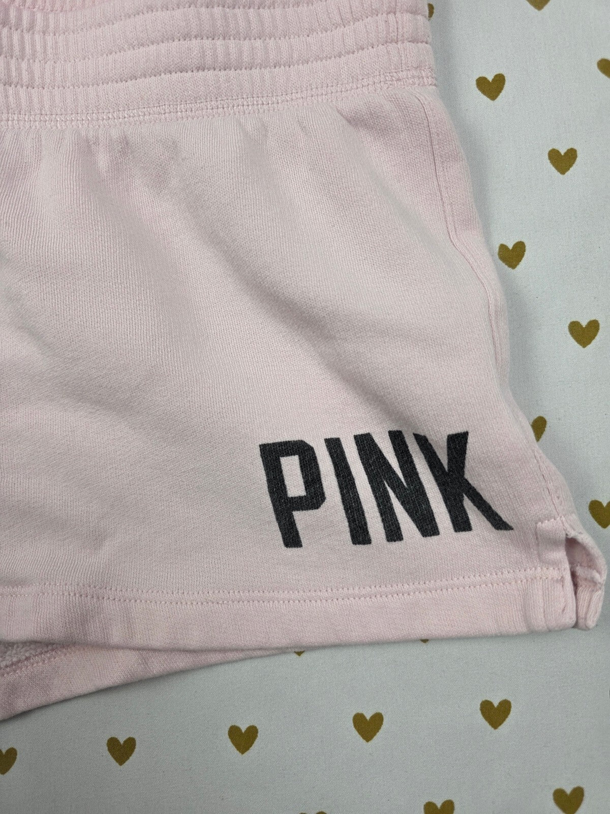 Victorias Secret PINK Vintage Logo Sweat Shorts XS
