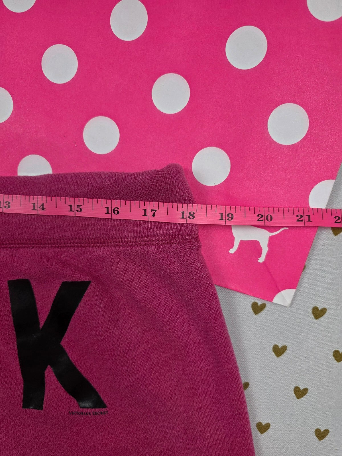 Victorias Secret PINK Vintage Logo Sweat Shorts Y2k Large