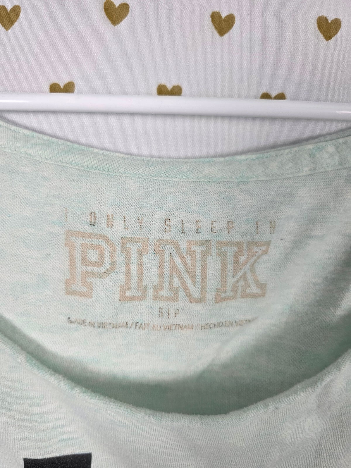 Victorias Secret PINK Lets Sleep In Nightgown Sleep Dress Pajama Small
