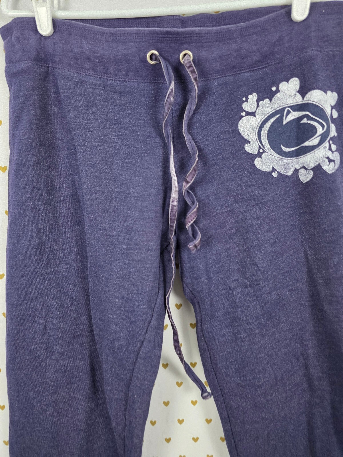 Vintage 2008 VS PINK Penn State PSU Sweatpants Medium Y2K Collegiate Navy