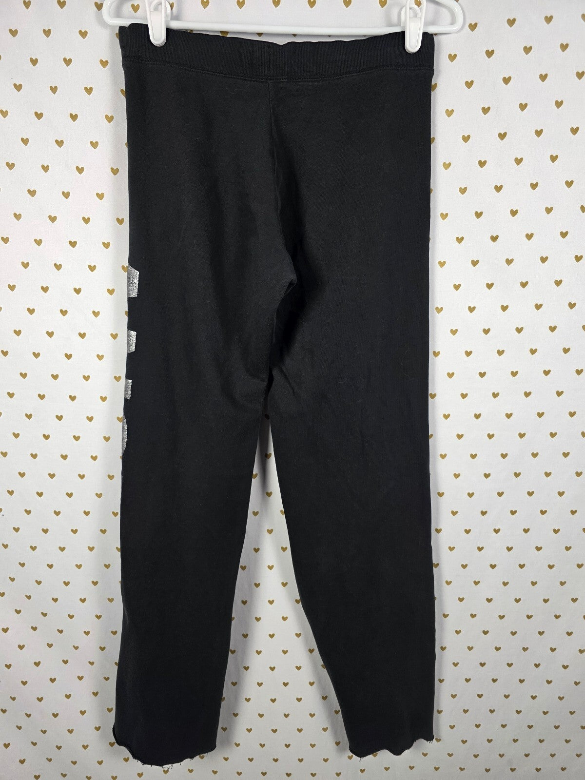 Victorias Secret ANGEL Bling Raw Hem Sweats Sweatpants Bling XS