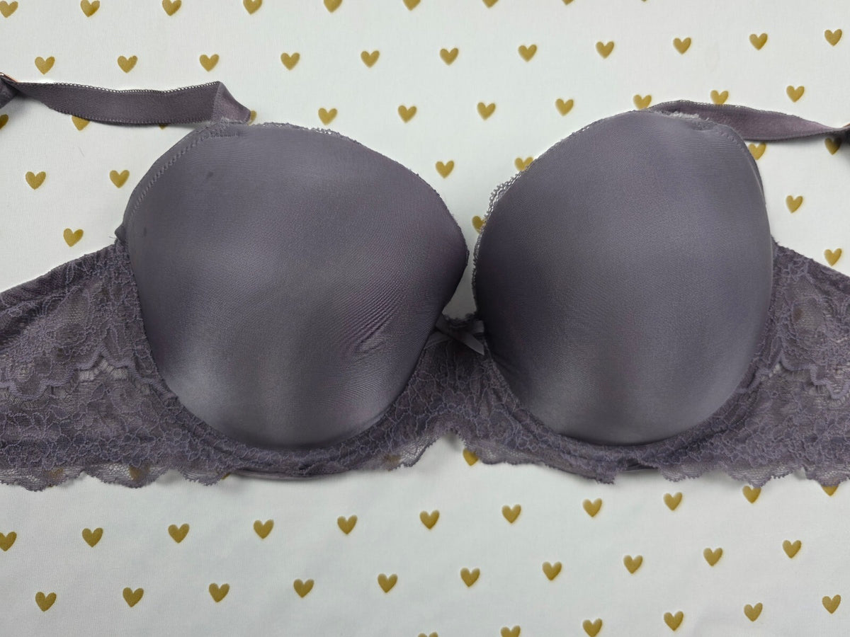 Victorias Secret Dream Angels Lined Demi Balconette Bra 38D