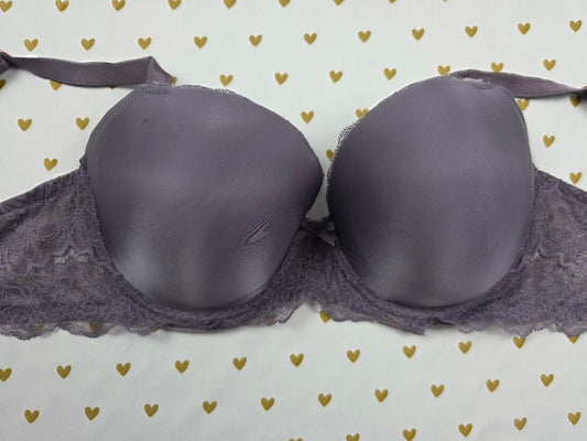 Victorias Secret Dream Angels Lined Demi Balconette Bra 38D