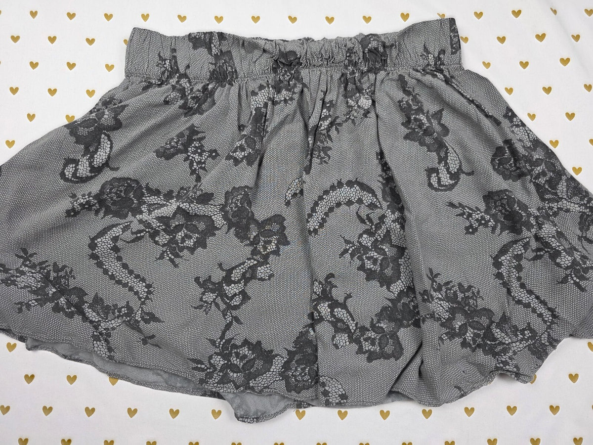 Victorias Secret PINK Lace Pattern vintage Skirt LARGE Skater