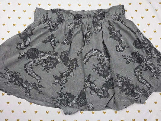 Victorias Secret PINK Lace Pattern vintage Skirt LARGE Skater