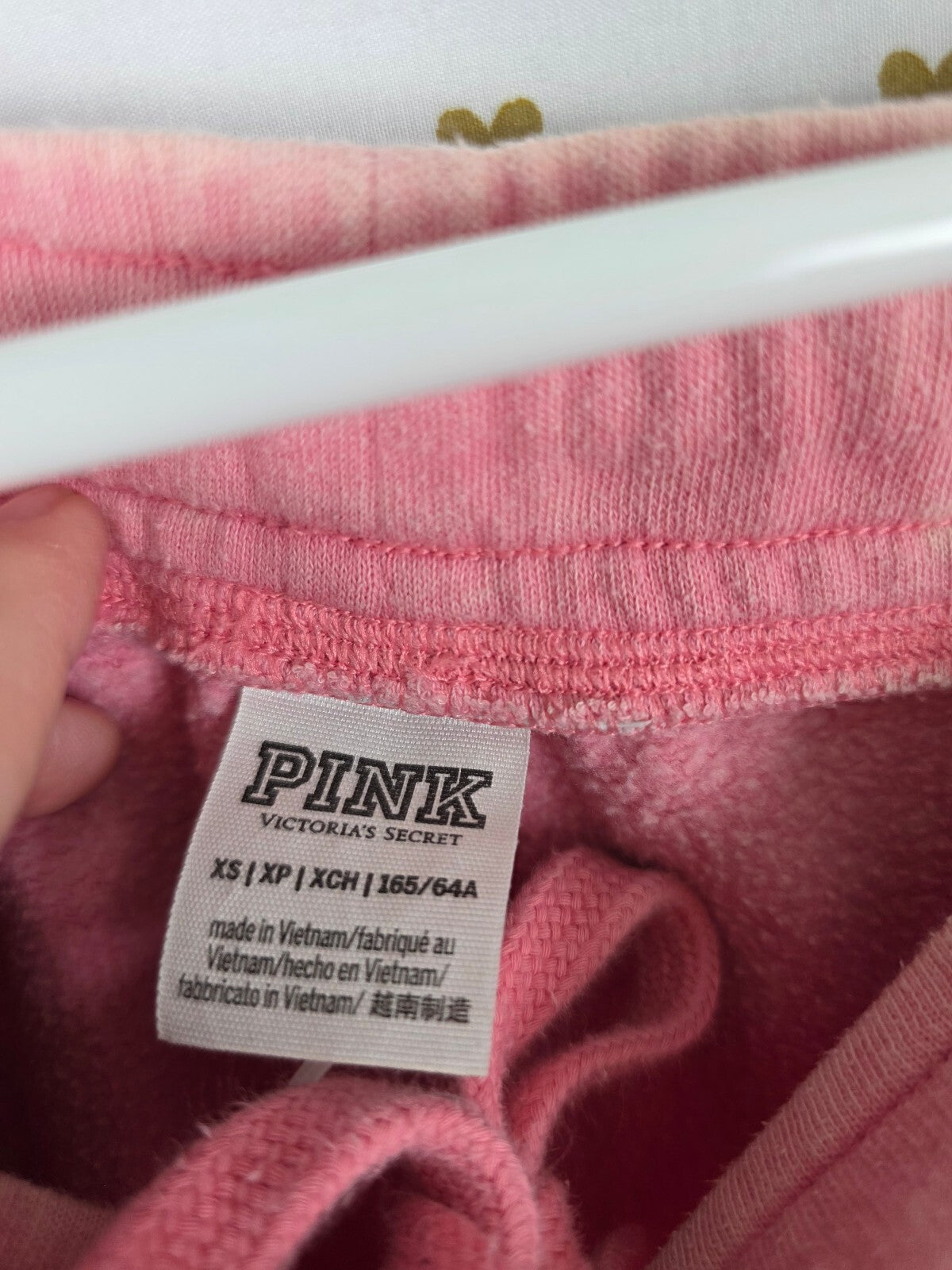 Victorias Secret PINK Vintage Style Tapered XS Pink Sweats Sweatpants