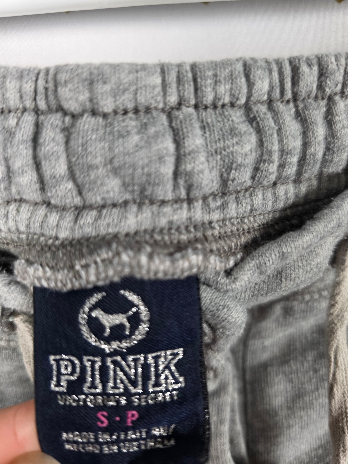 Victorias Secret PINK Vintage LOVE Sweats Y2k SMALL Tapered Joggers