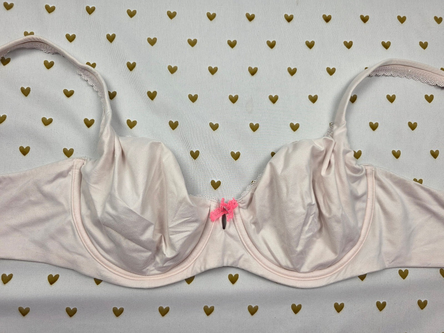 Victorias Secret Unlined Demi Balconette Soft Bra 34DD
