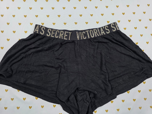 Victorias Secret Logo Band Small Sleep Shorts Boxers Pajama Bottoms