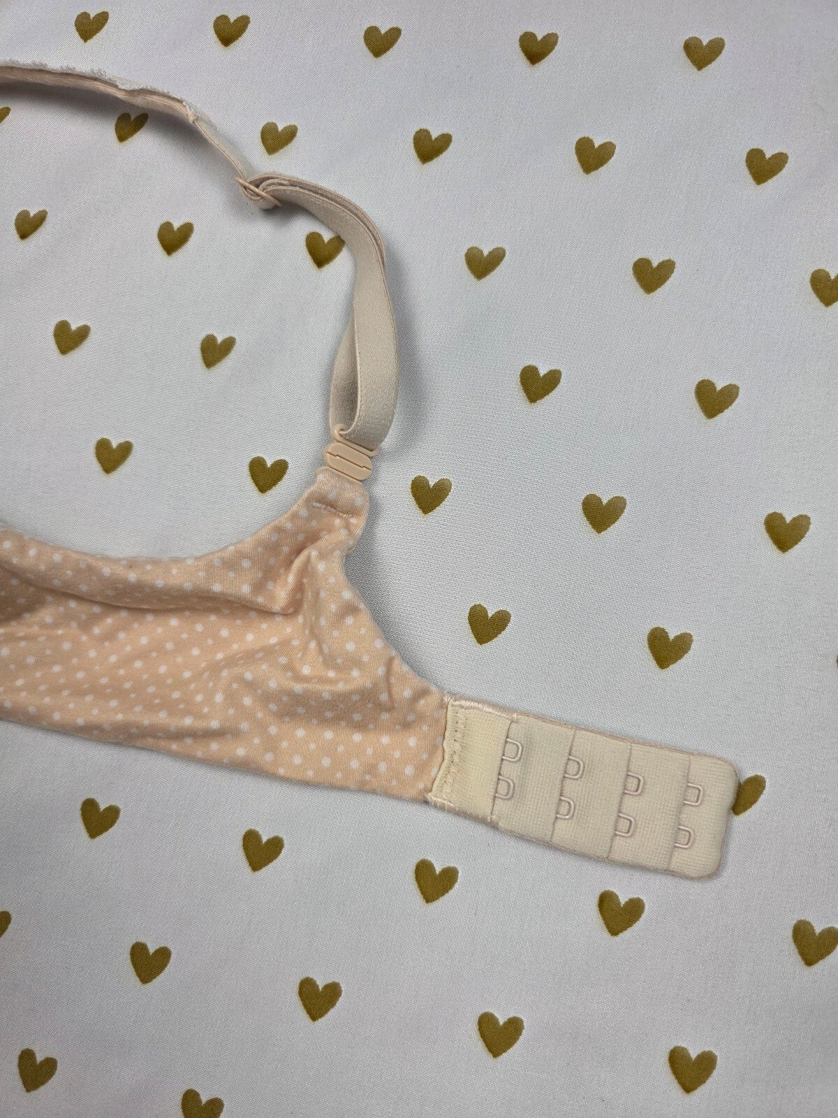 Victorias Secret Polka Dot Wireless No Wire Bra 36B