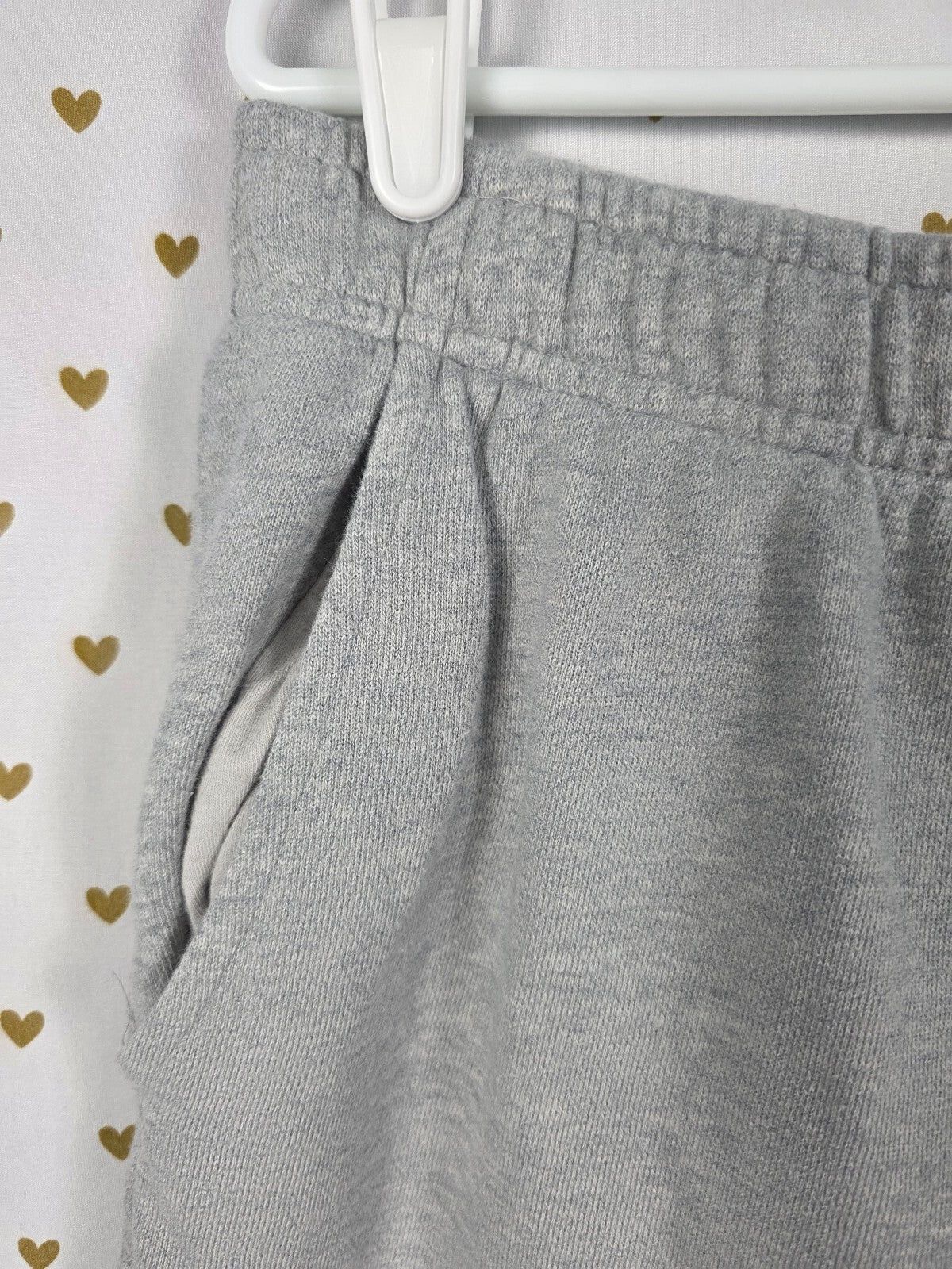 Victorias Secret PINK Grey XL Flared Sweatpants Logo Sweats Pockets