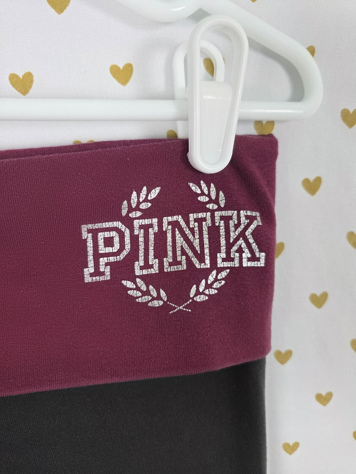 Victorias Secret PINK Skinny Ankle Foldover Yoga Pants Y2k SMALL
