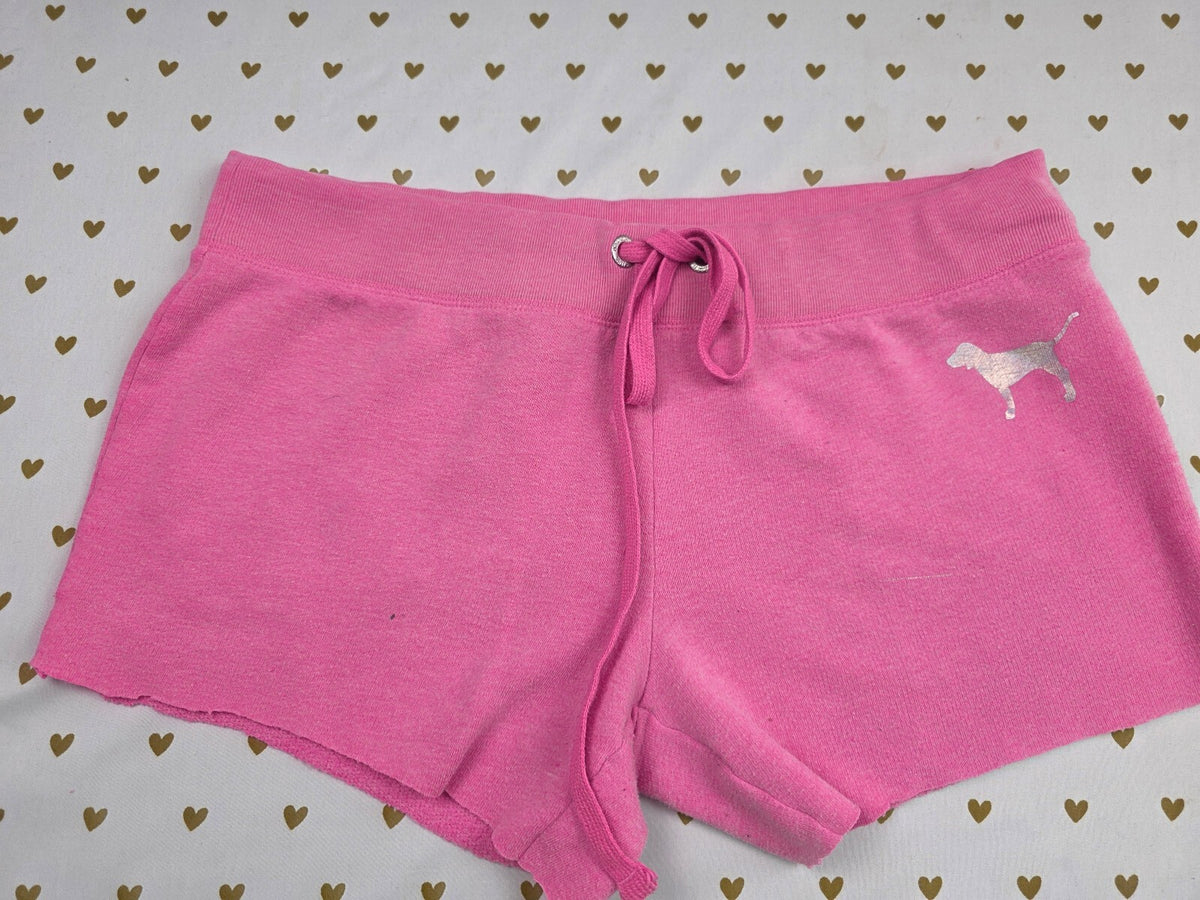 Victorias Secret PINK Logo Butt vintage y2k Sweat shorts Medium