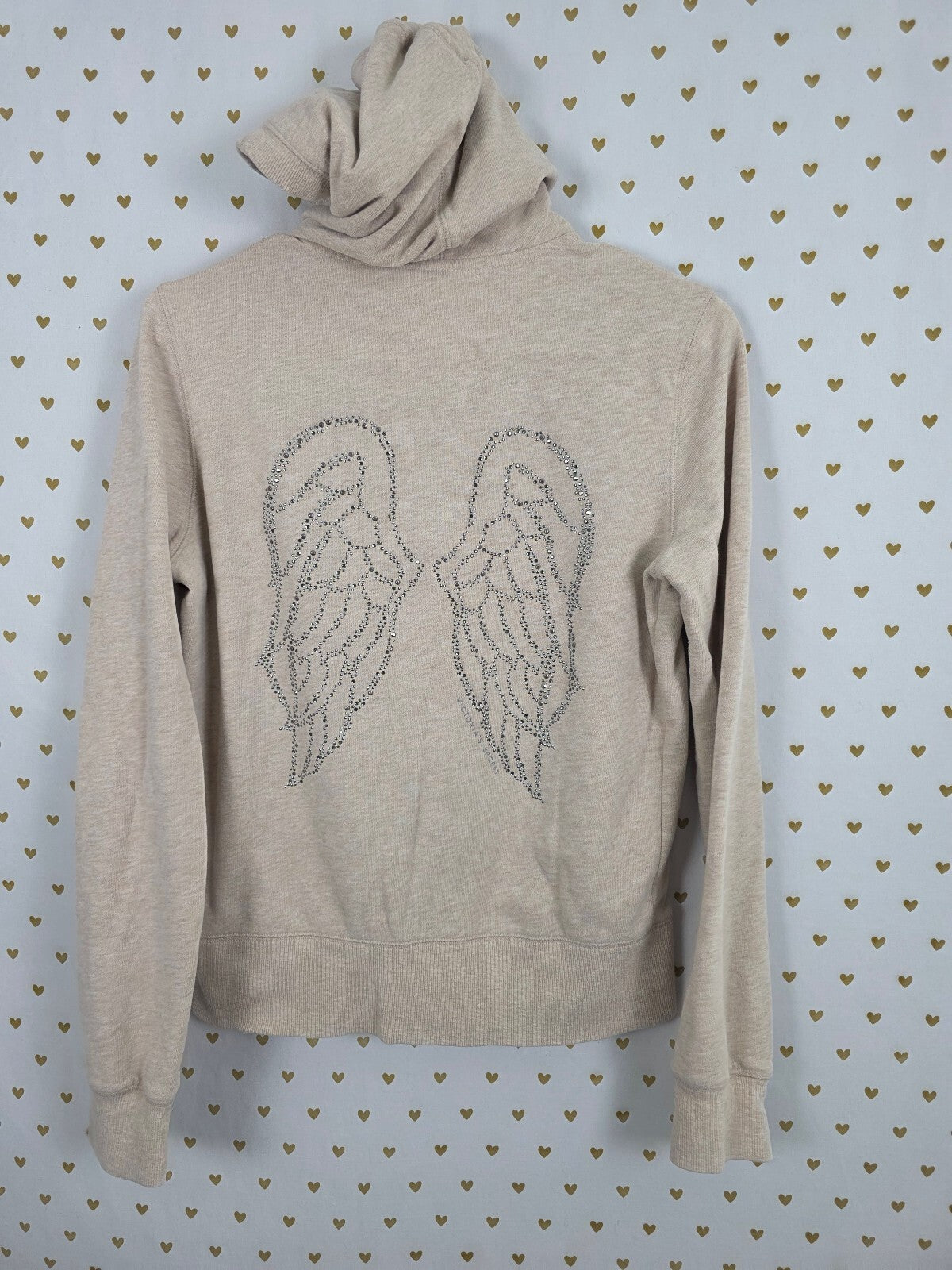 Victorias Secret Angels Supermodel Essentials Bling Studded Wings Jacket Coat M