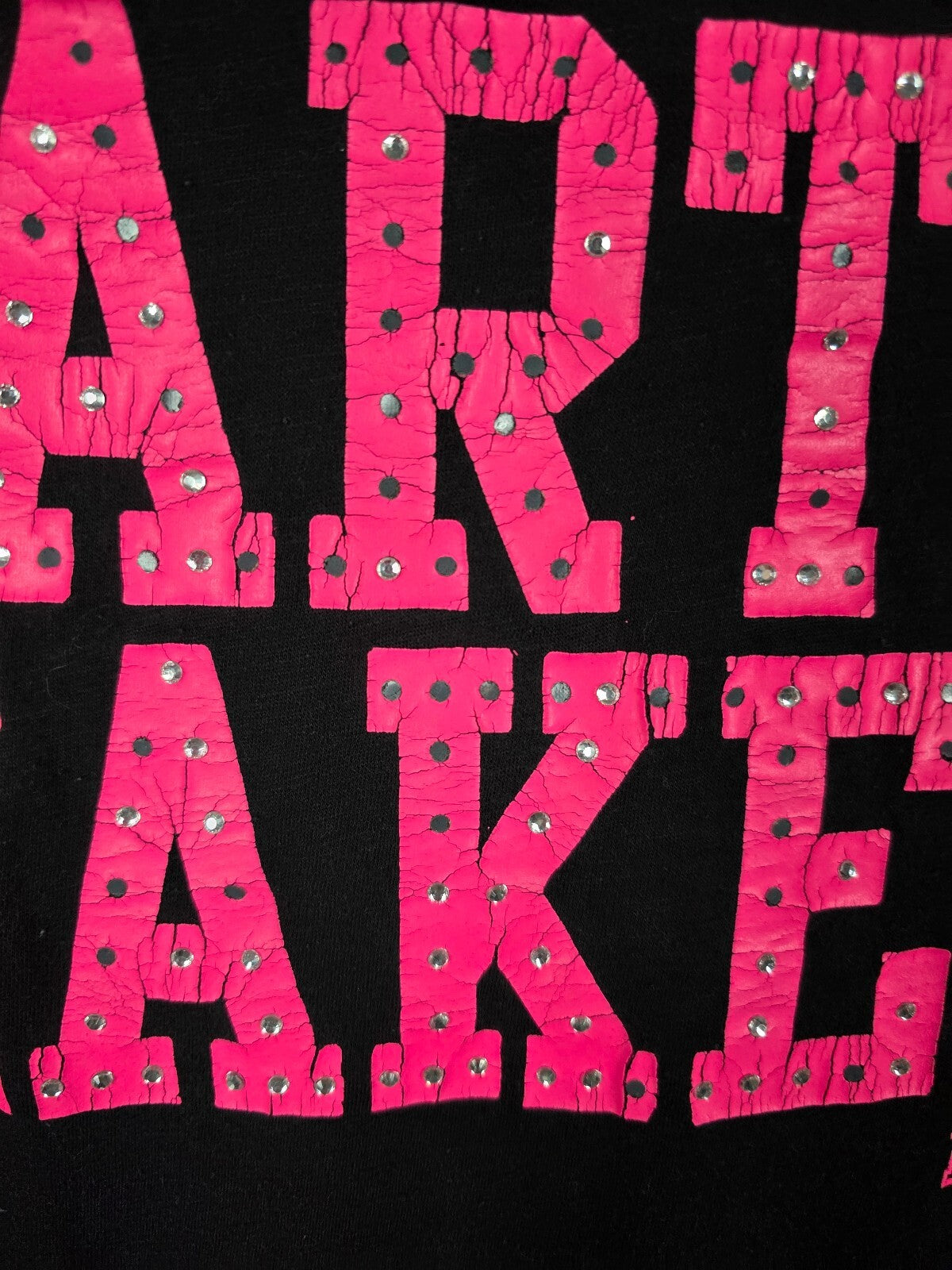 Victoria's Secret PINK Party Naked BLING Rhinestone Nightgown Small