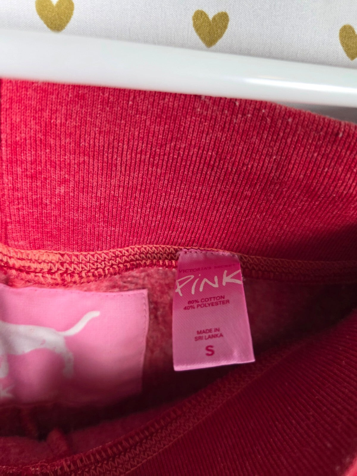 Victorias Secret PINK Vintage Y2K Love Logo Butt BLING Studded Sweats Sweatpants