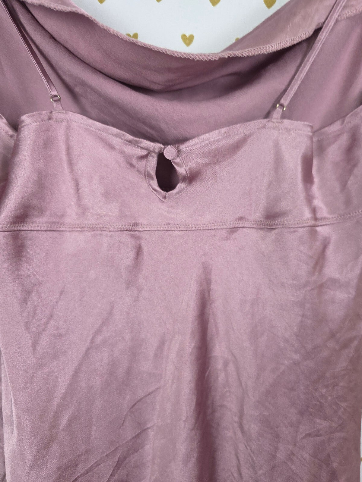 Victorias Secret Satin Slip Dress Nightie Lingerie Small Pink