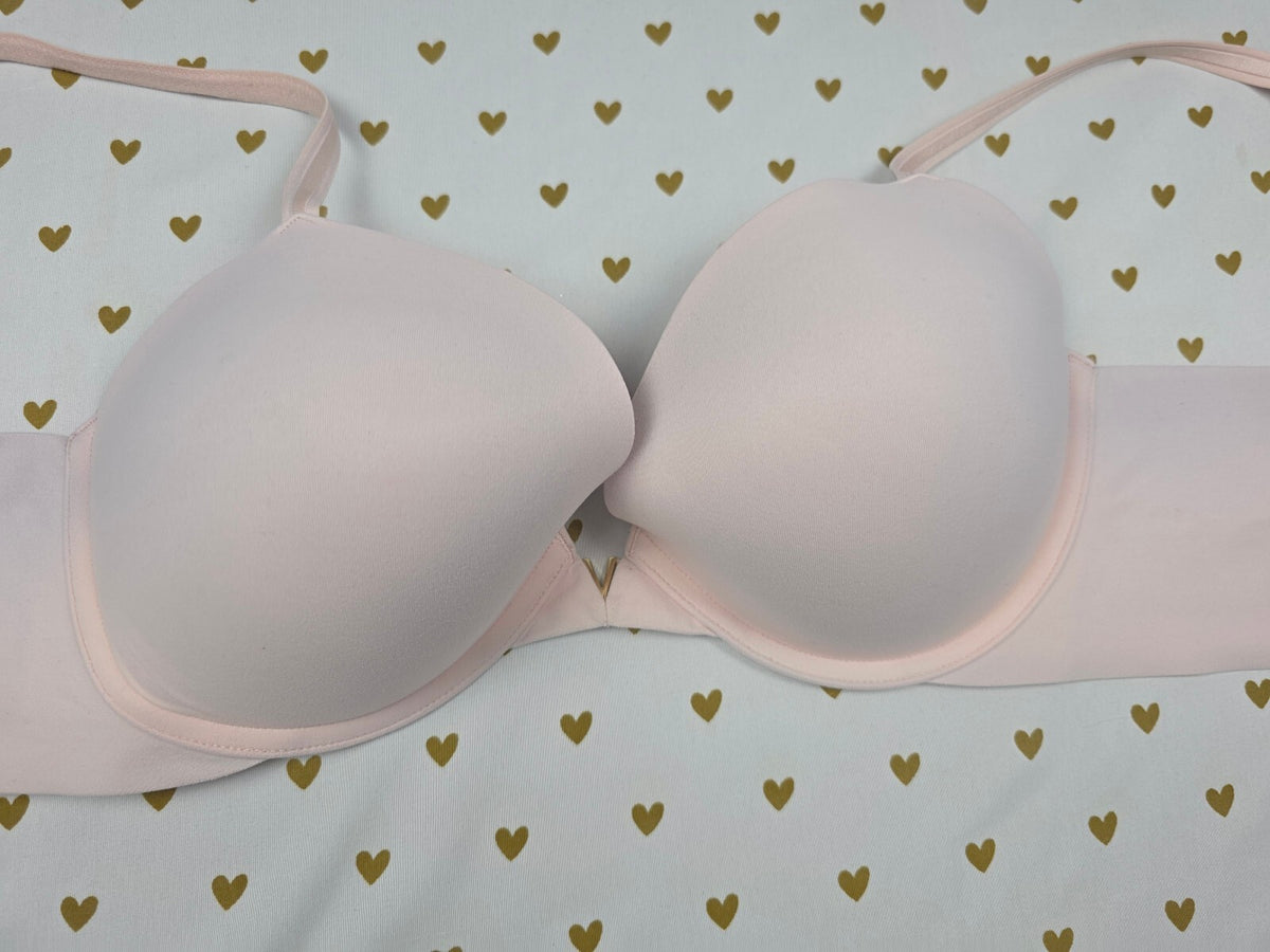 Victorias Secret Comfy Stretch 36D Light Pink Push Up bra