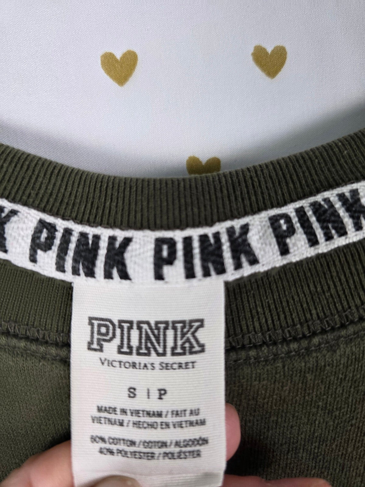 Victorias Secret Pink Hawaiian Hibiscus SET Sweater Joggers Sweats SET SMALL