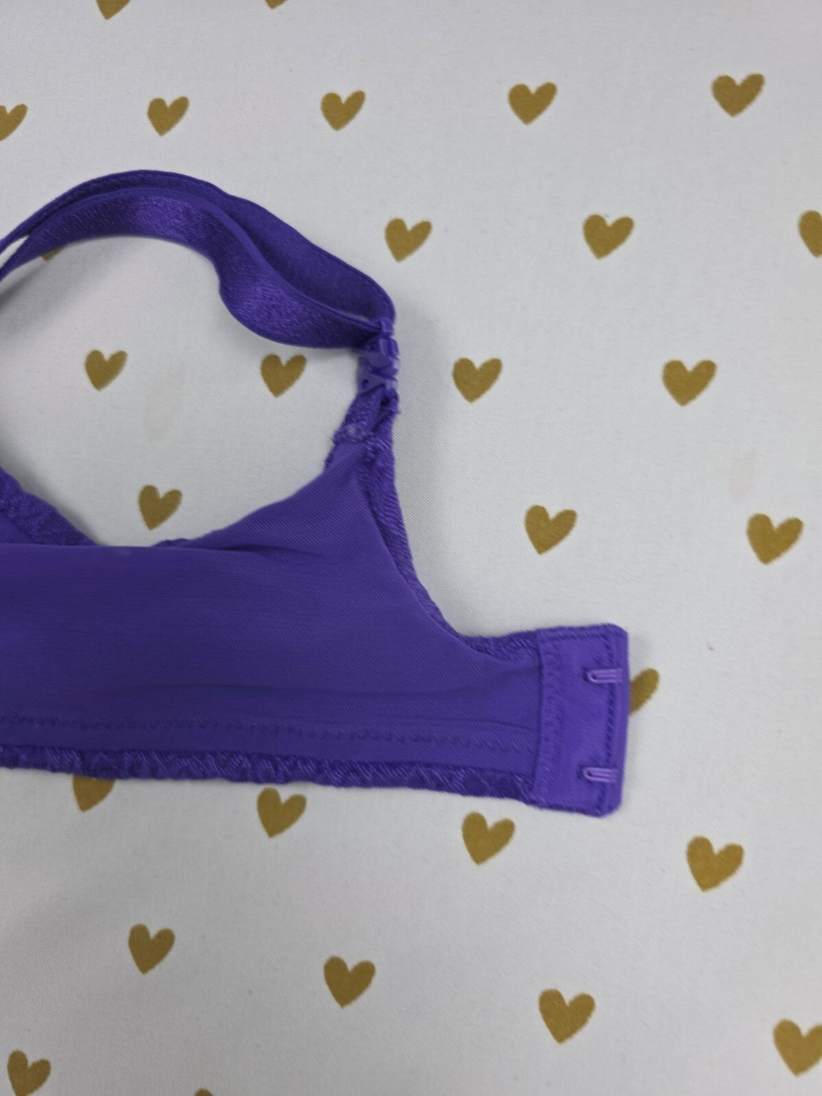 Victorias Secret Purple  Very sexy Push Up Demi Bra 34D