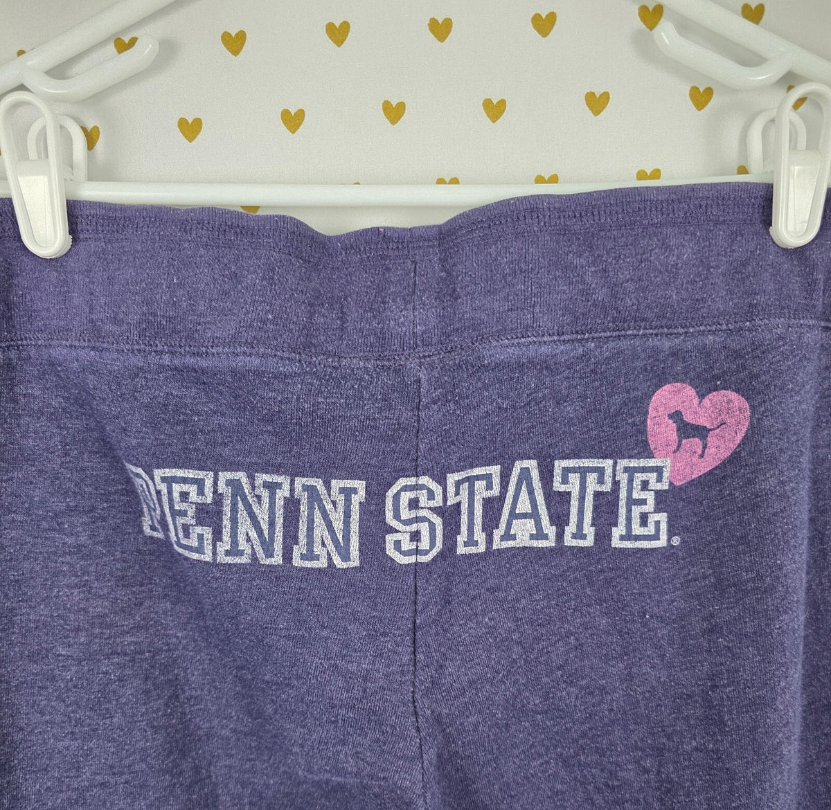 Vintage 2008 VS PINK Penn State PSU Sweatpants Medium Y2K Collegiate Navy