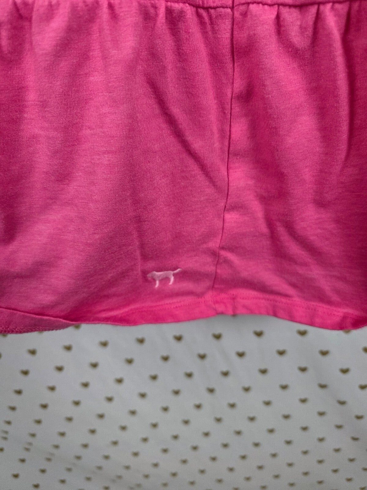 Victoria’s Secret PINK University of PINK Tiered Babydoll Dress Hot Pink M