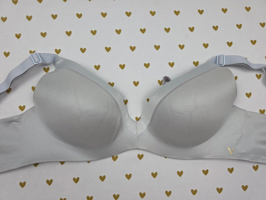 Victorias Secret Blue Wireless No wire Perfect Shape Bra 34B