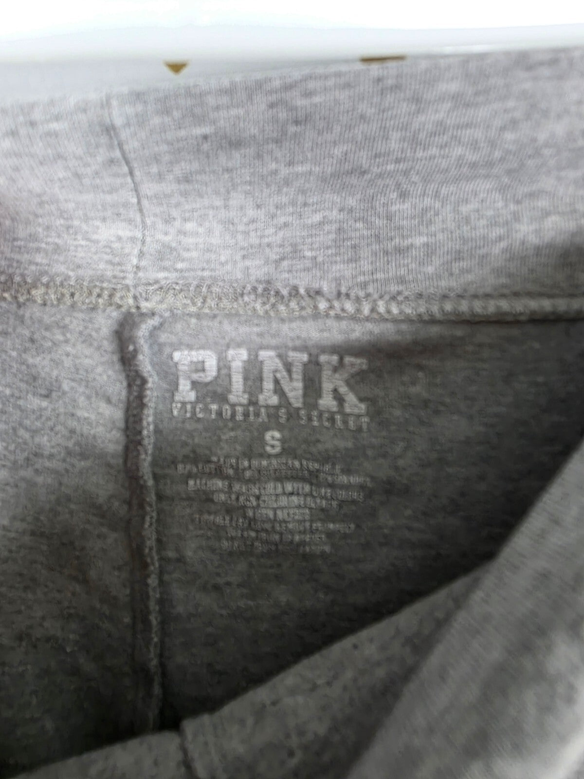 Victorias Secret PINK  PHI BETA Leggings Yoga Pants vintage y2k SMALL Capri