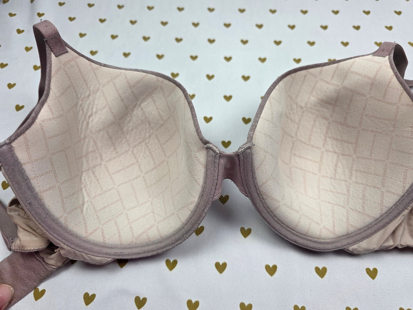 Victorias Secret Uplift Semi Demi Balconette Bra 36D