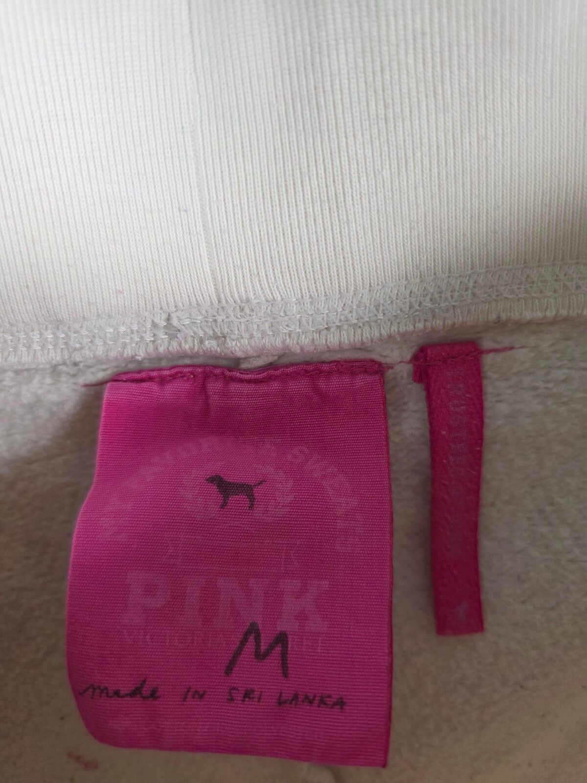 Victorias Secret PINK Vintage y2k Gold PEACE Sweats Sweatpants University MED