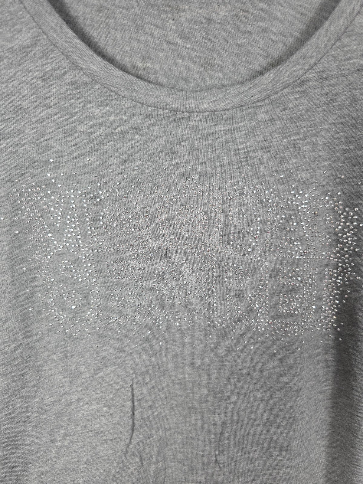 Victorias Secret Bling Studded Nightgown Sleep Shirt Pajama Long Sleeve Small