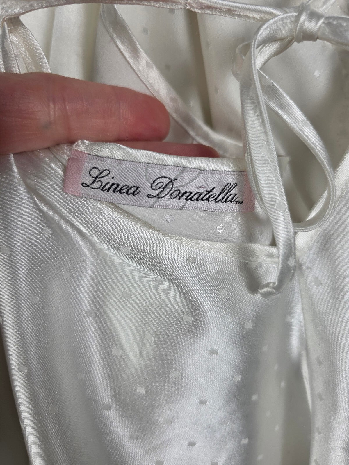 Victorias Secret Vintage Lingerie SET Robe Sequined Linea Donatella Slip Medium