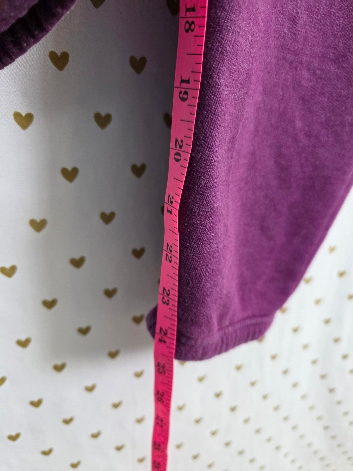 Victorias Secret PINK Purple Rock N Roll Sweats Sweatpants Y2k Small