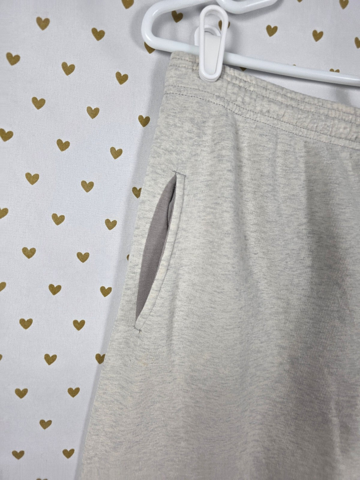 Victorias Secret PINK Vintage y2k LOVE Heart Logo Sweats Joggers SMALL