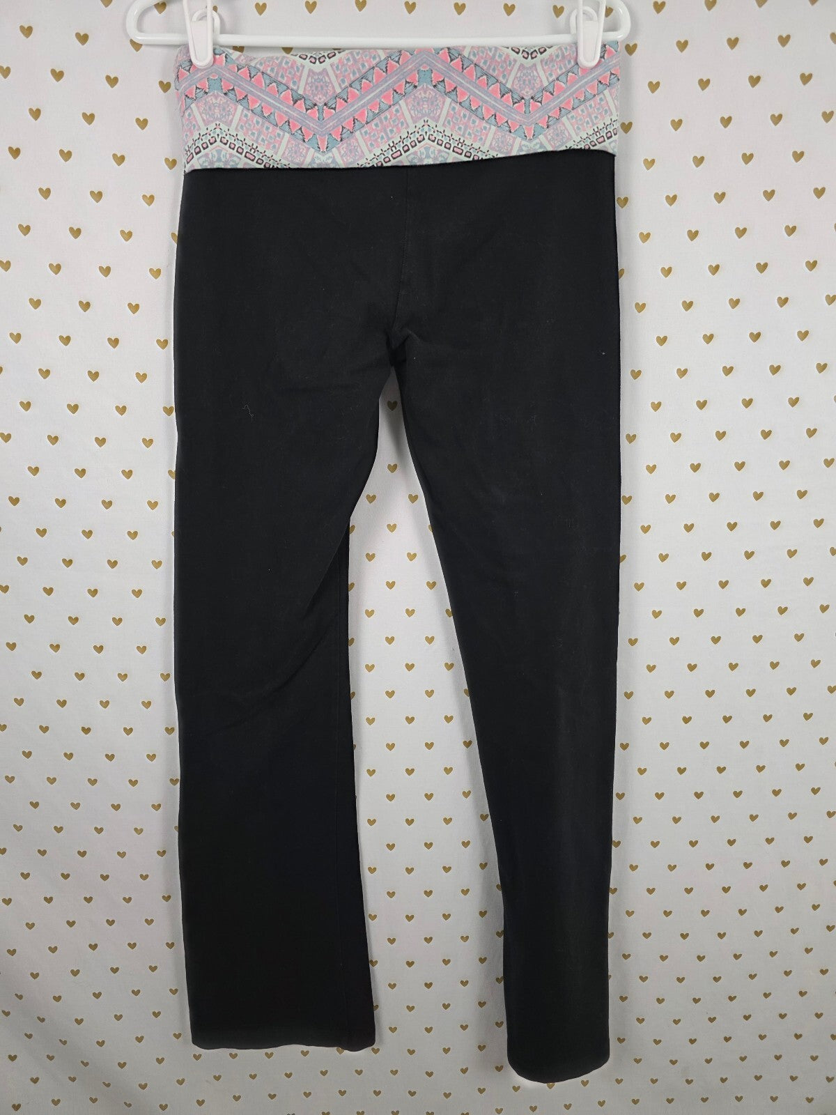 Victorias Secret PINK Vintage y2k foldover Yoga pants flare Small
