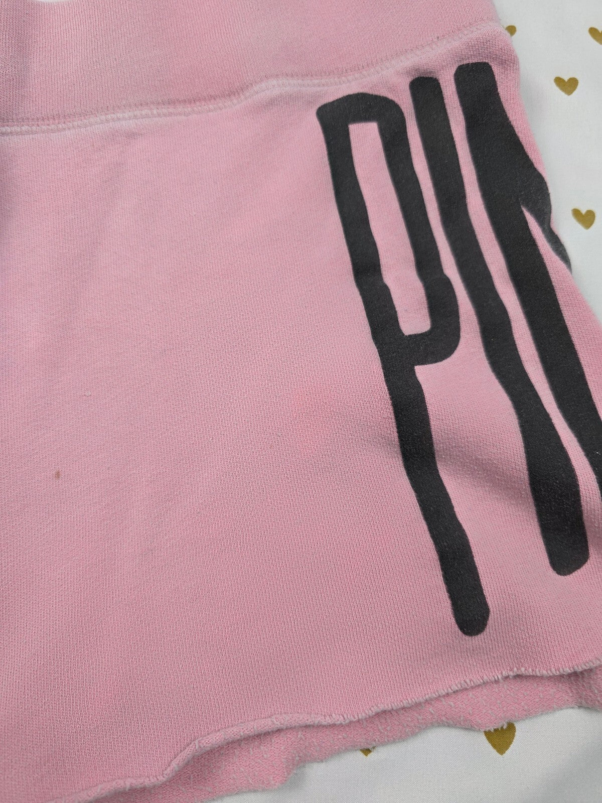 Victorias Secret PINK Vintage Thin sweat shorts Logo MEDIUM