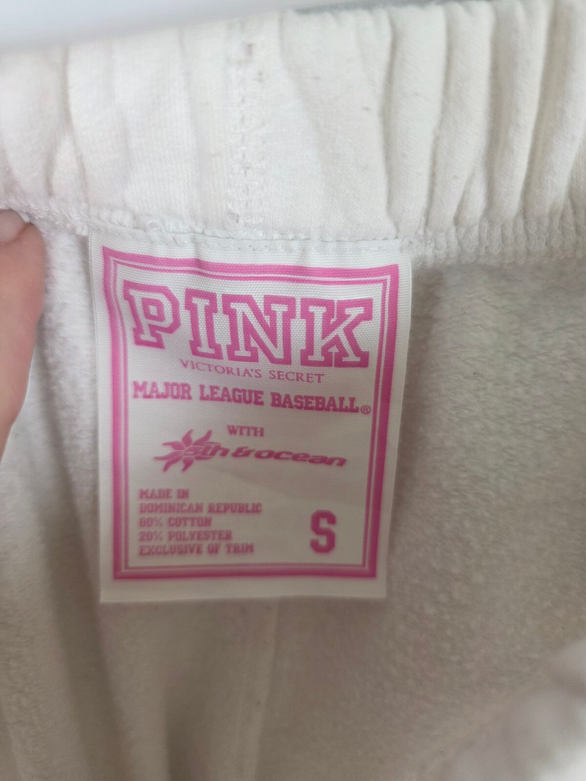 Victoria's Secret PINK Yankees MLB Sweatpants Small 5th & Ocean Baseball