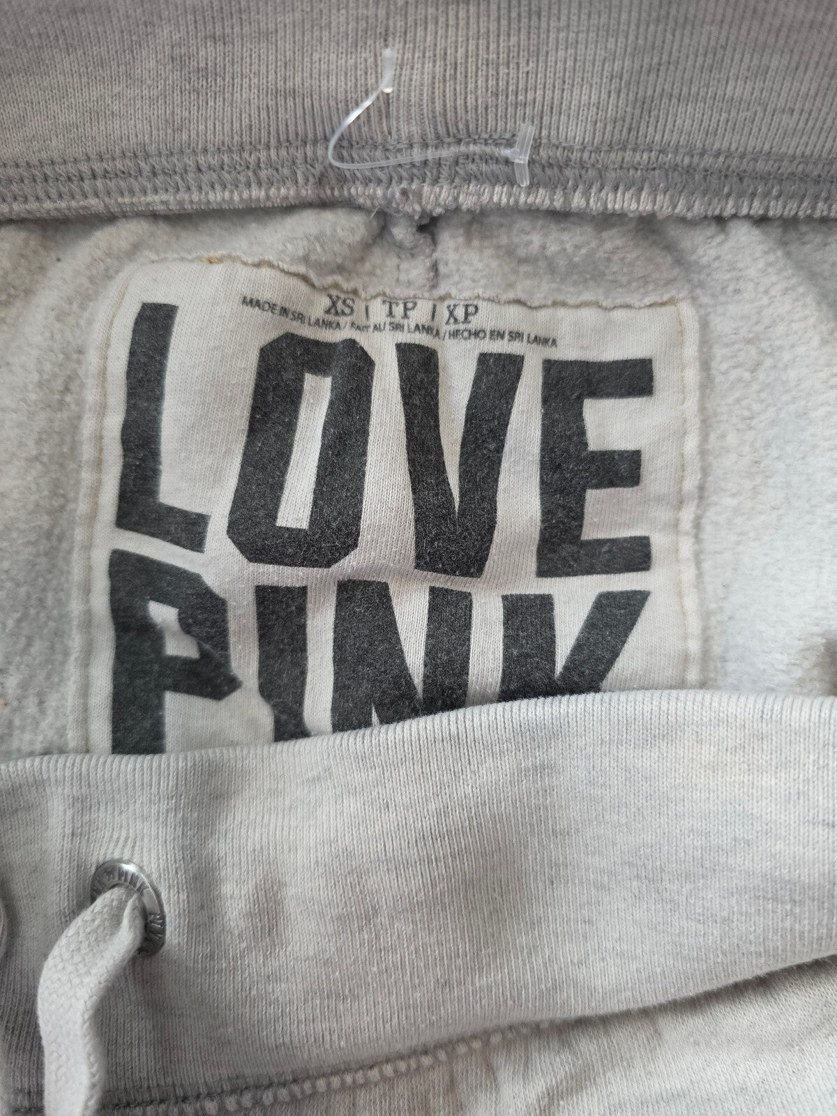 Victorias Secret Pink Rainbow BLING sweats Hoodie SET XS SMALL Jacket Vintage