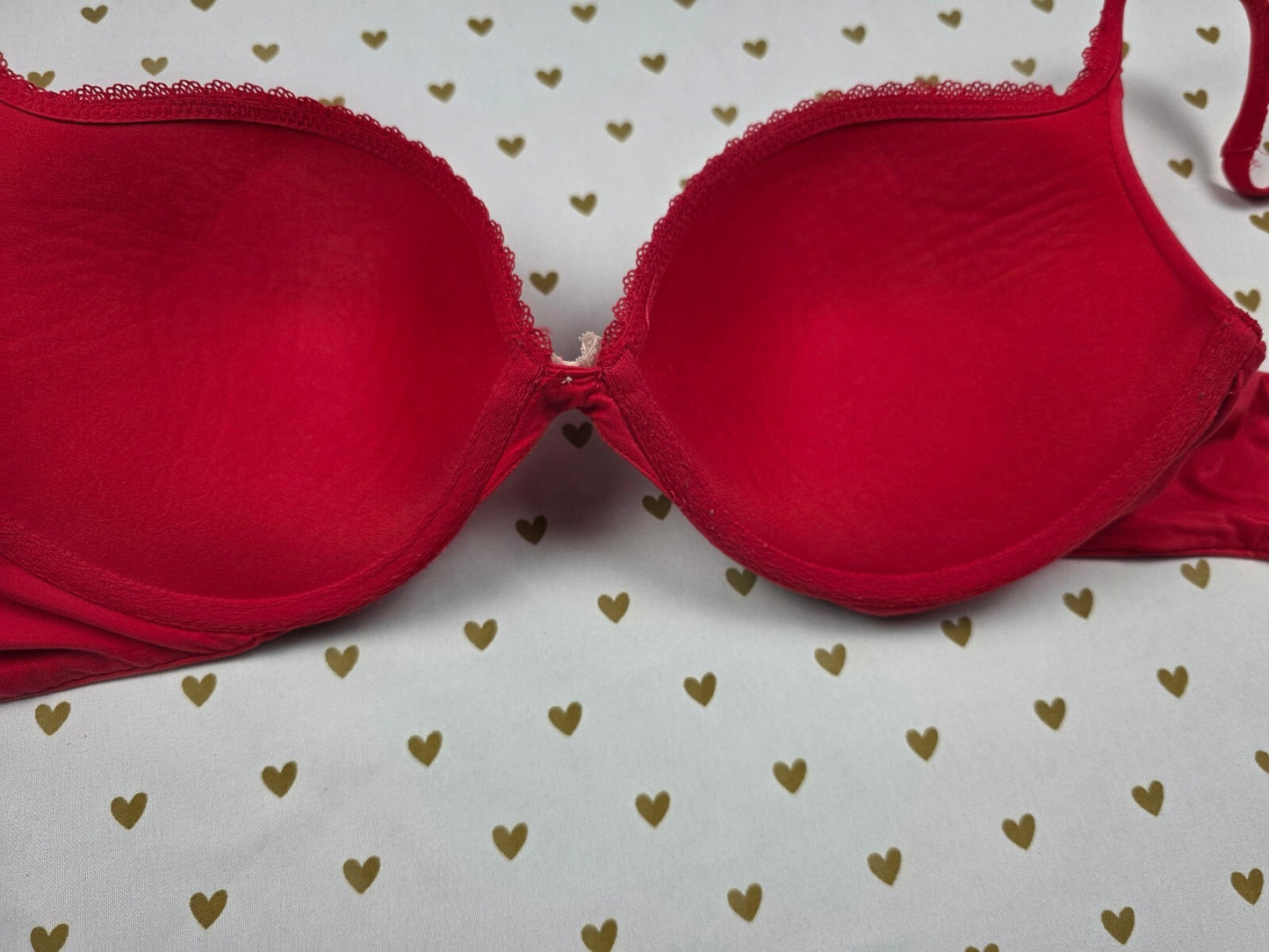 Victorias Secret Red 38C Push Up Bra
