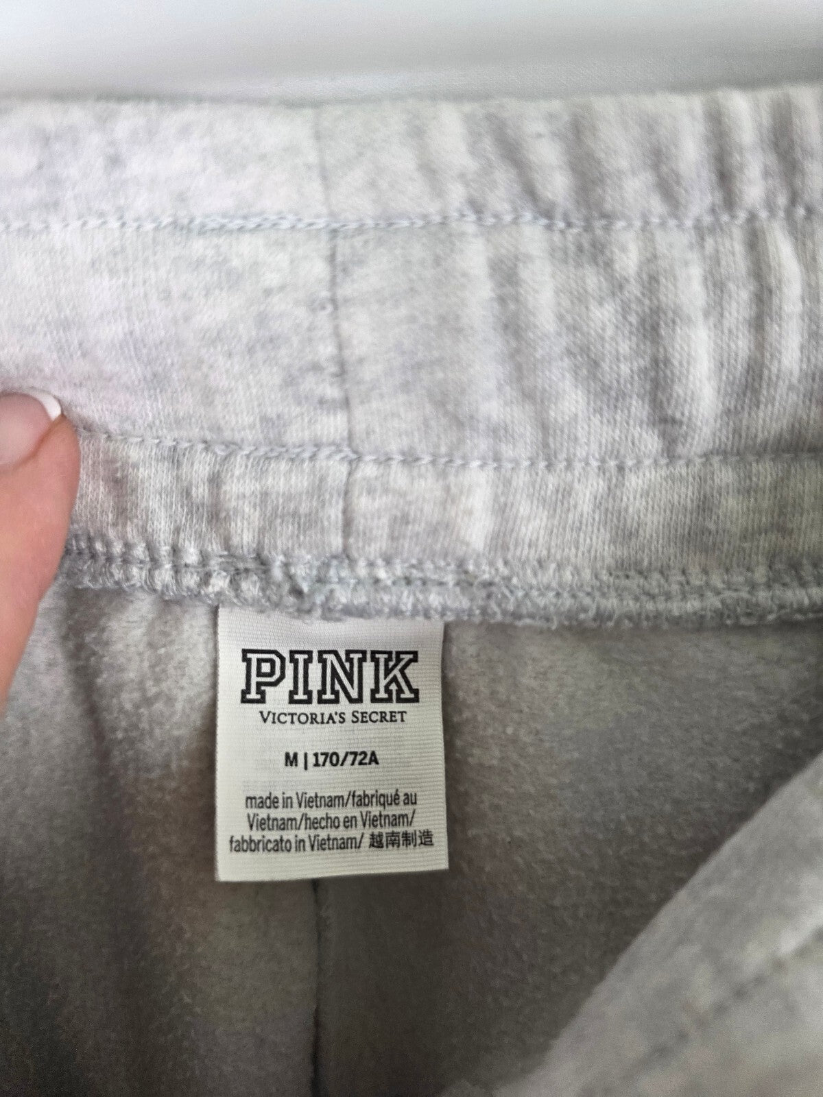 Victorias Secret PINK Gradient Sweats Logo Sweatpants Tapered Medium