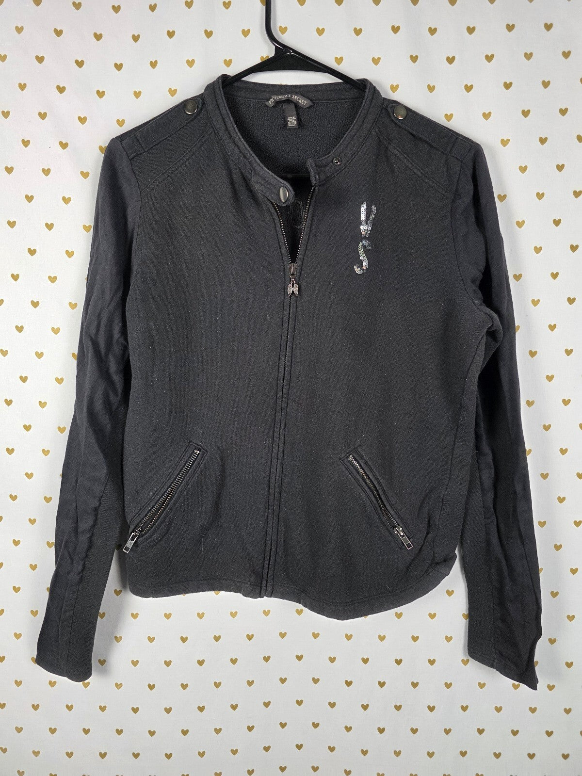 Victoria’s Secret Fashion Show 2013 Reversible BLING Jacket Medium Rare