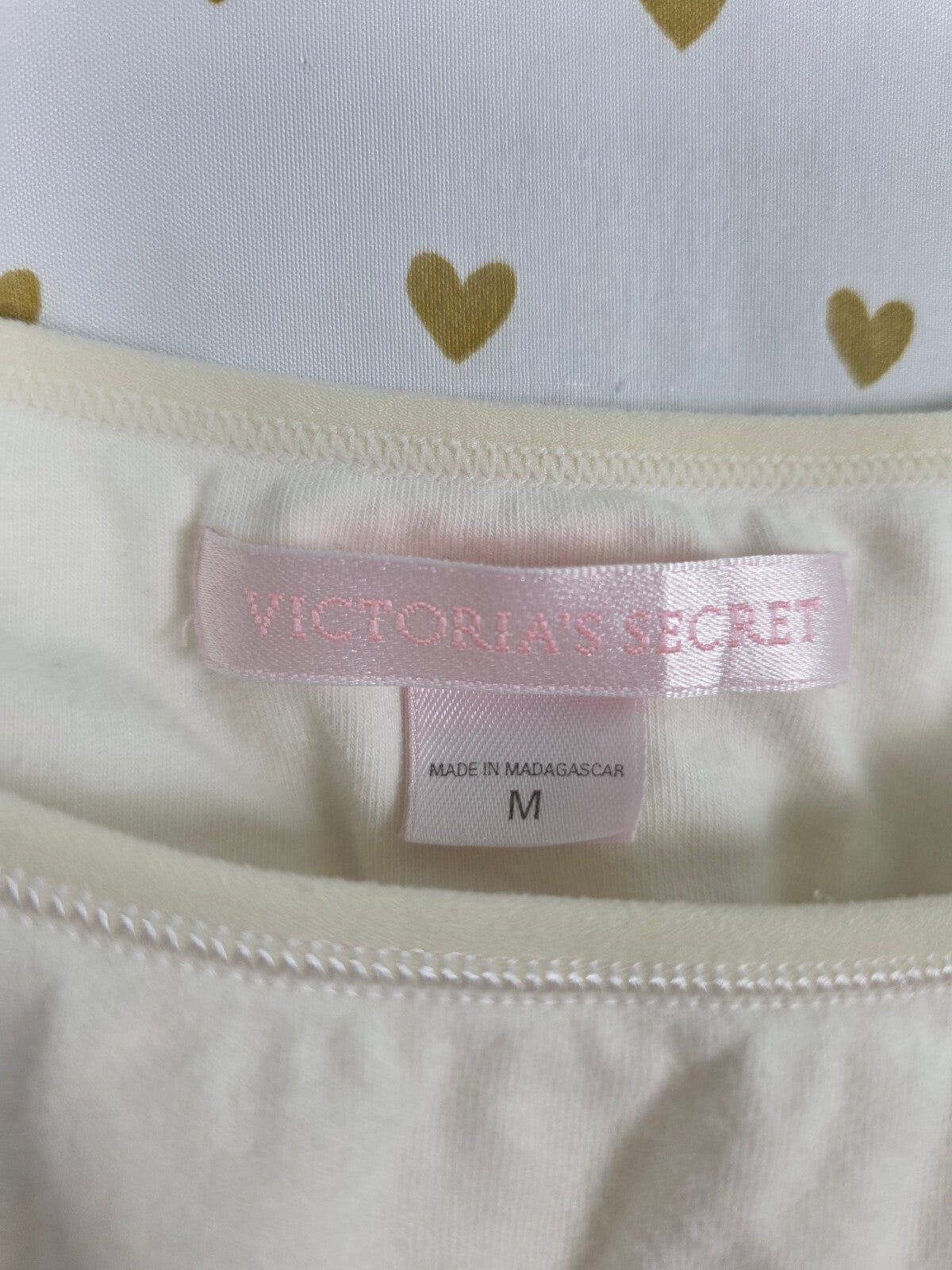 Victorias Secret PINK Vintage Medium Shelf Bra Tank Dress Cotton '99 Y2K