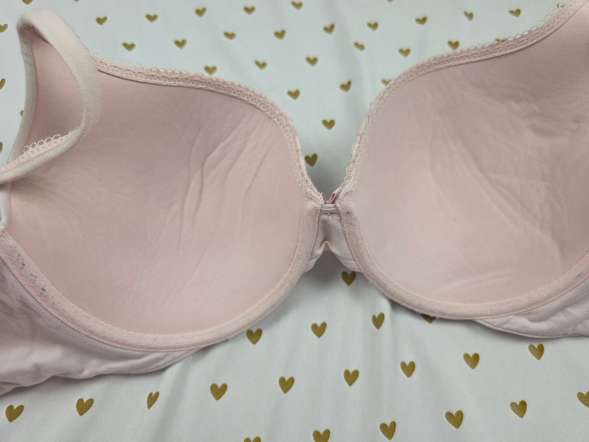 Victoria's Secret Body By Victoria Perfect Shape Blush Bra 36D