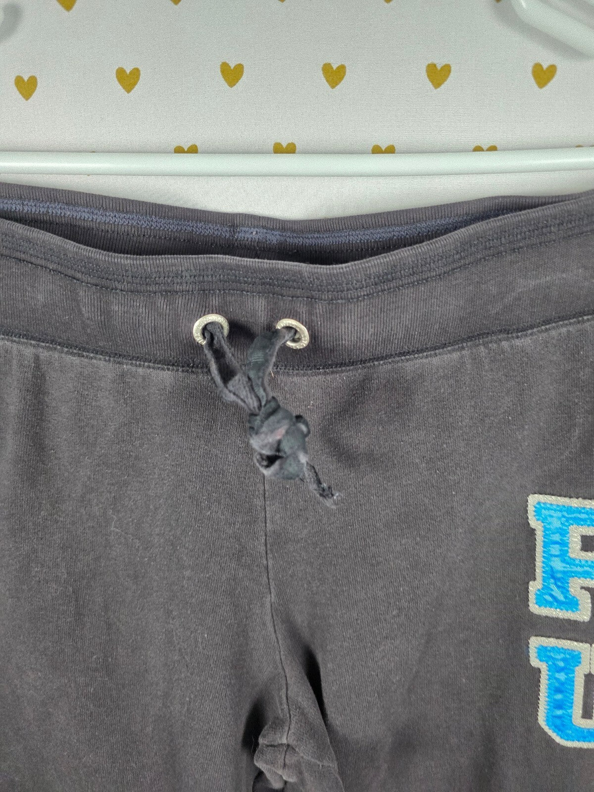 Victorias Secret PINK Vintage University Y2k Embroidered Sweats Sweatpants Med