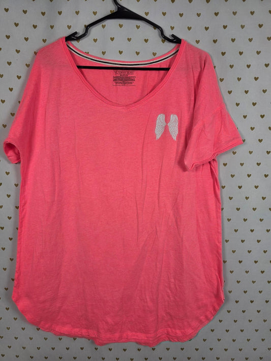 Victorias Secret Angels Neon Wings Sleep Shirt Nightgown Large