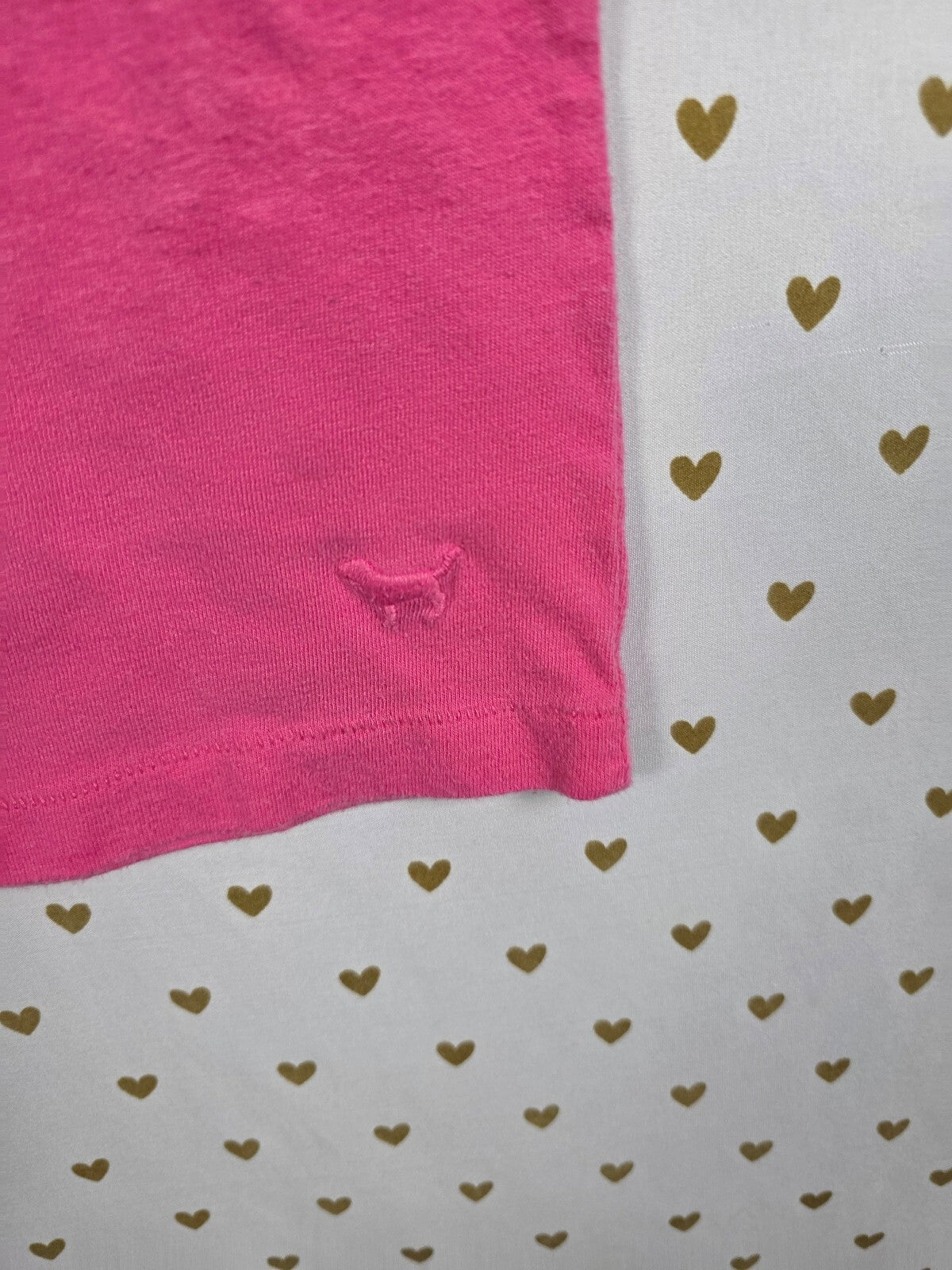Victorias Secret PINK Vintage V Neck Cheetah Leopard Y2k Tee shirt XS