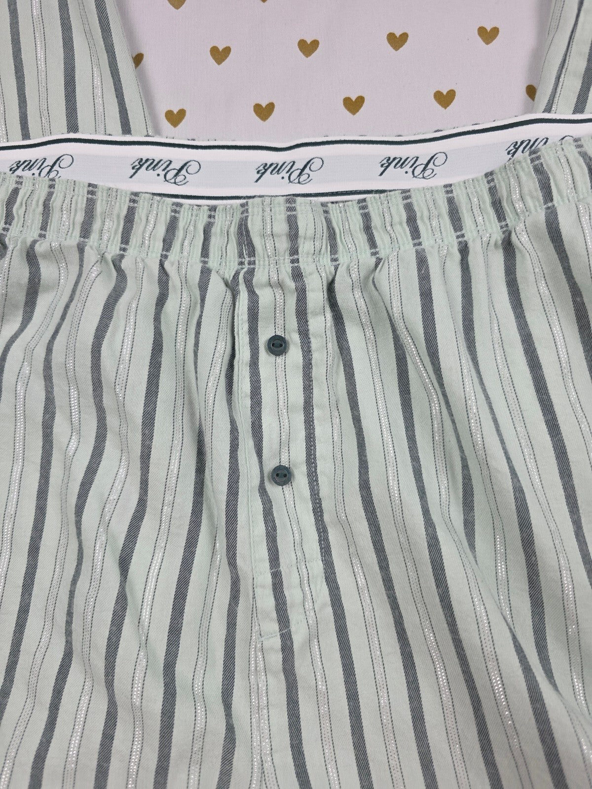 Victorias Secret PINK Striped Sleep Pants Pajama Bottoms XL