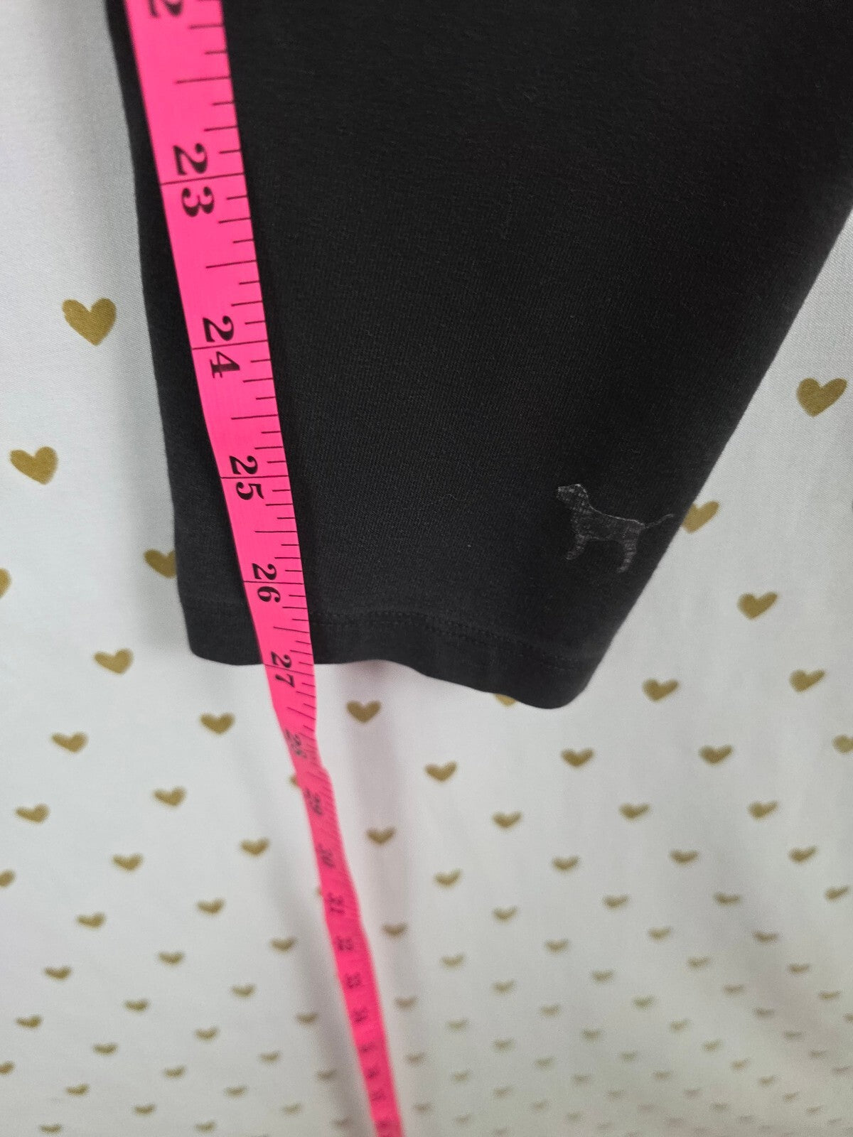 Victorias Secret PINK Geometric Foldover Yoga Pants Y2k Vintage Medium