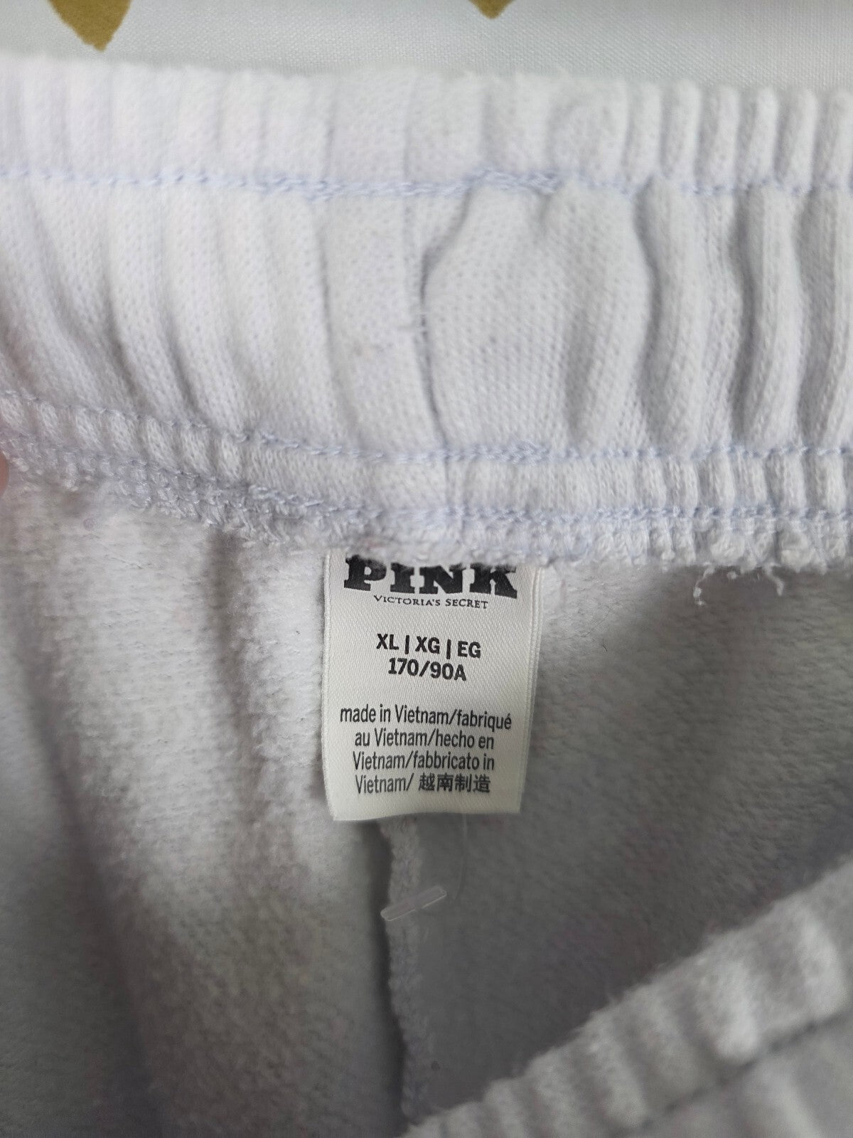 Victorias Secret PINK  XL BLING Pocket Joggers Sweatpants Sweats Tapered